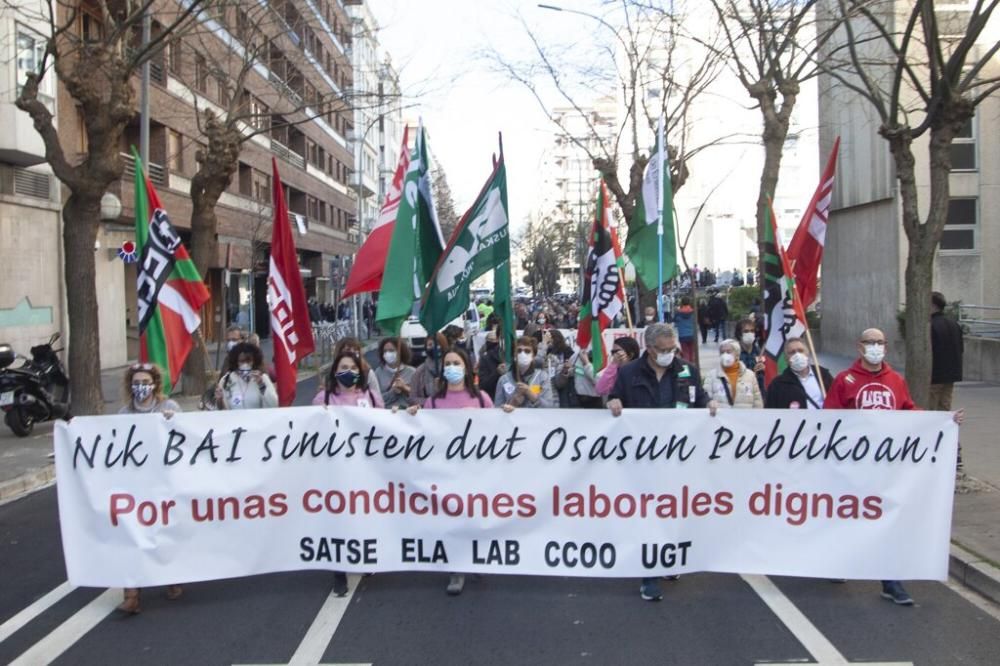 Manifestación Osakidetza