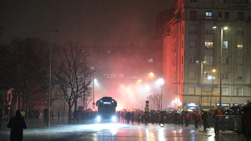 Así ha sido el recibimiento al Athletic desde dentro