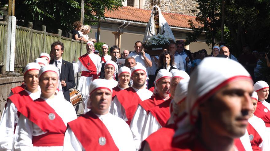 La Virgen de Arrate espera a los eibartarras