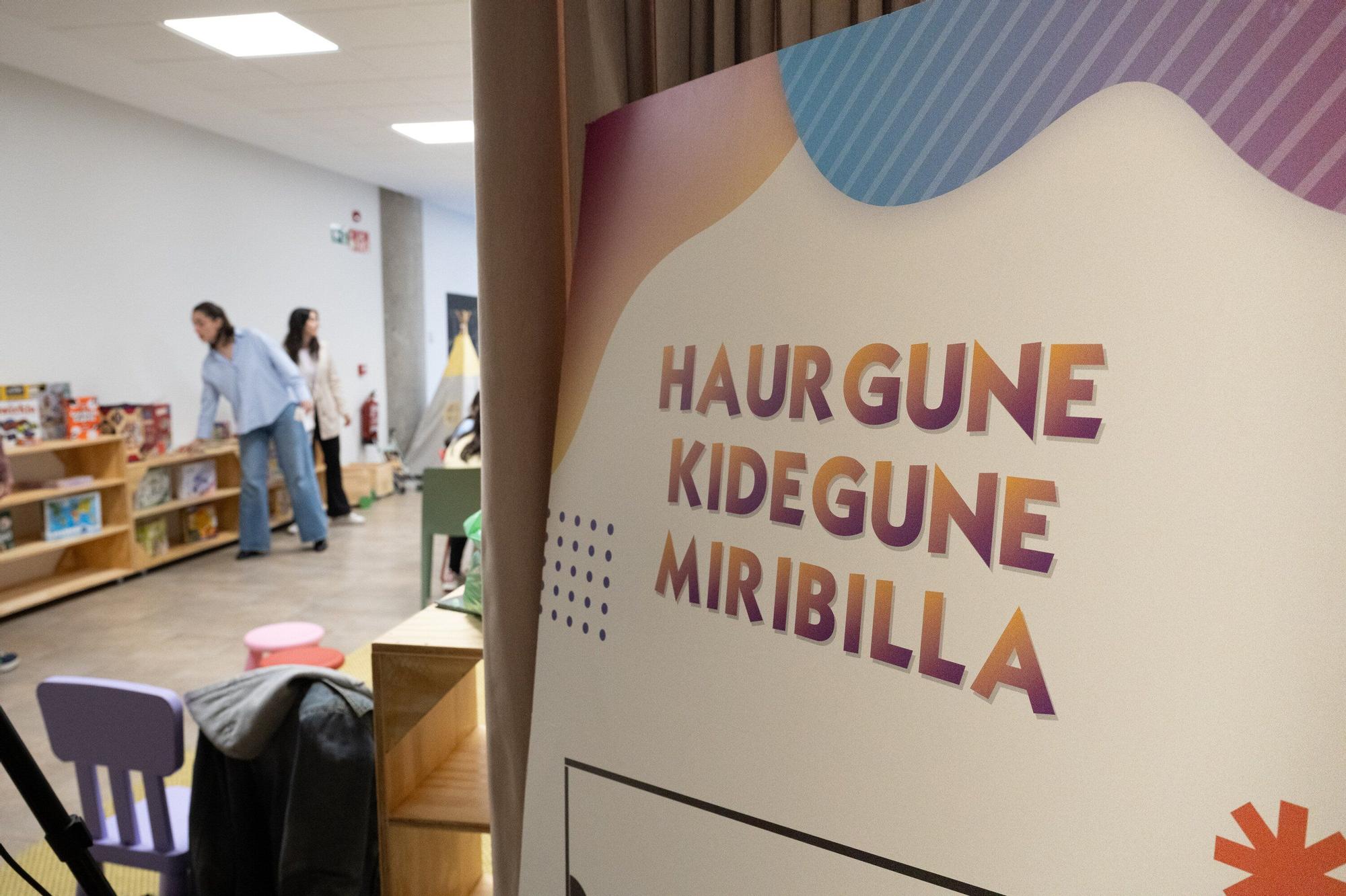 En imágenes: Bilbao inaugura los nuevos Haurgune y Kidegune