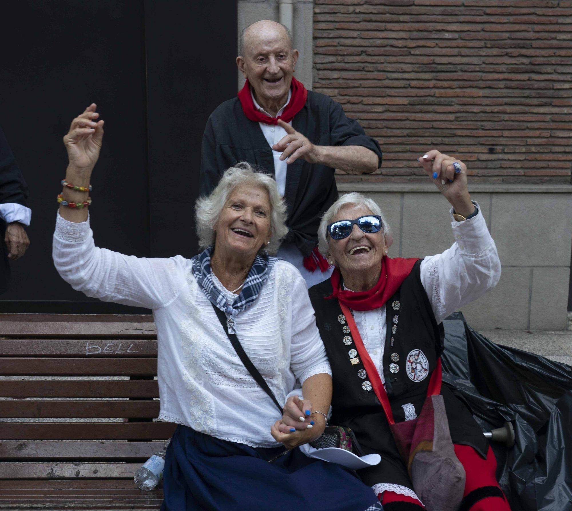 En imágenes: Blusas y neskas veteranos celebran su día en La Blanca
