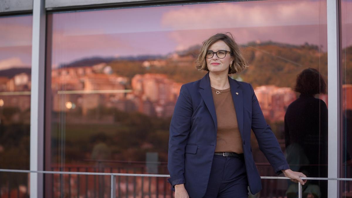Elixabete Etxanobe, diputada general de Bizkaia