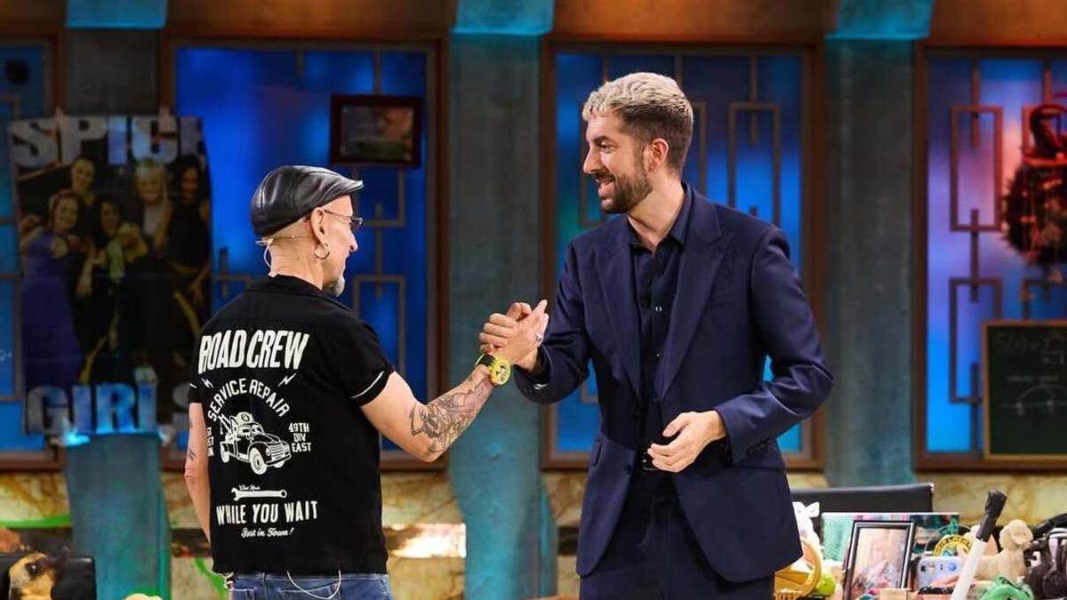 Fito y David Broncano, ayer en &#039;La Revuelta&#039;