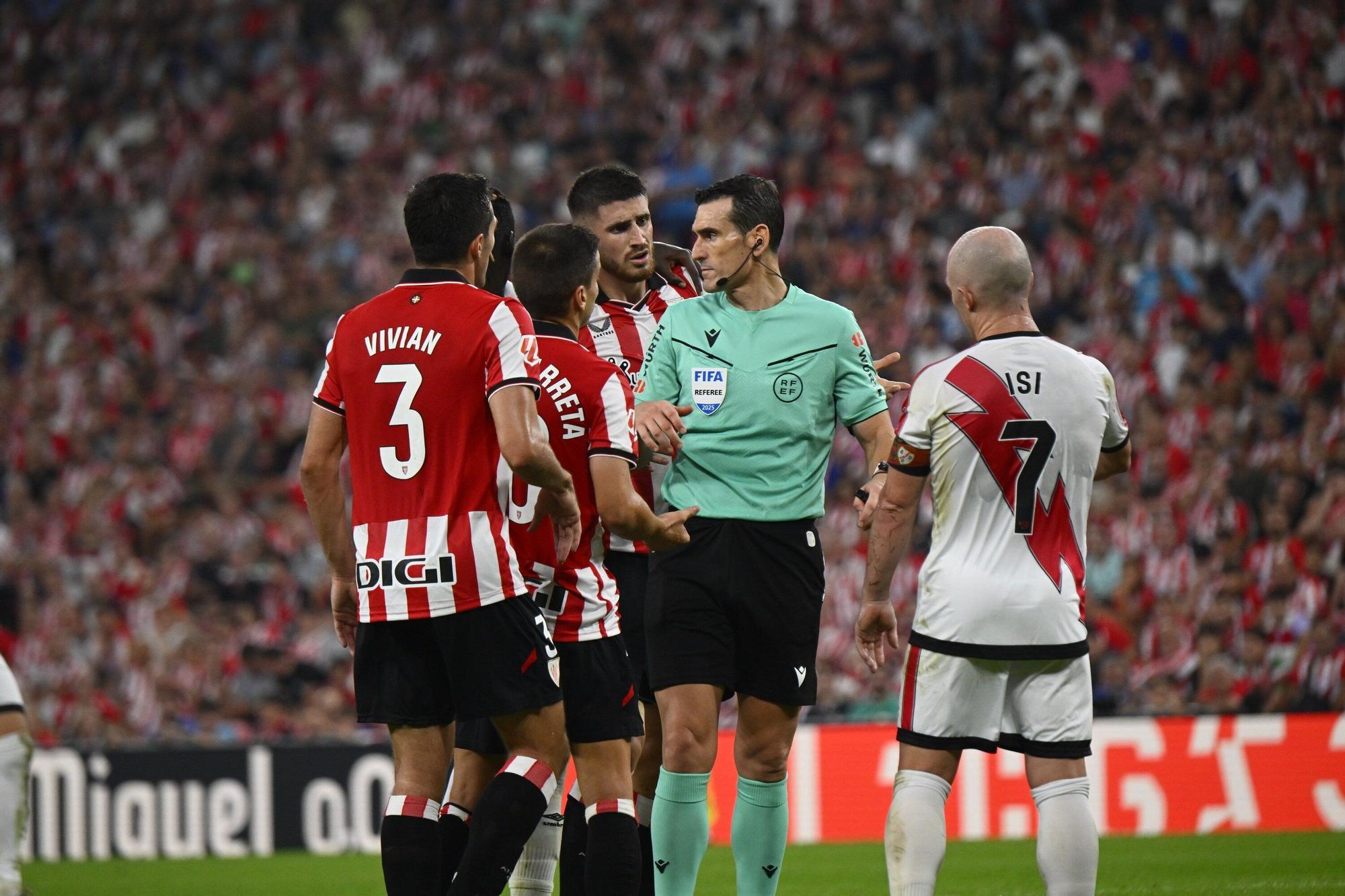 El Athletic - Rayo Vallecano, en imágenes