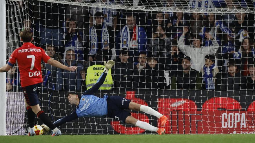 La Real Sociedad gana a Osasuna en la lotería  de los penaltis