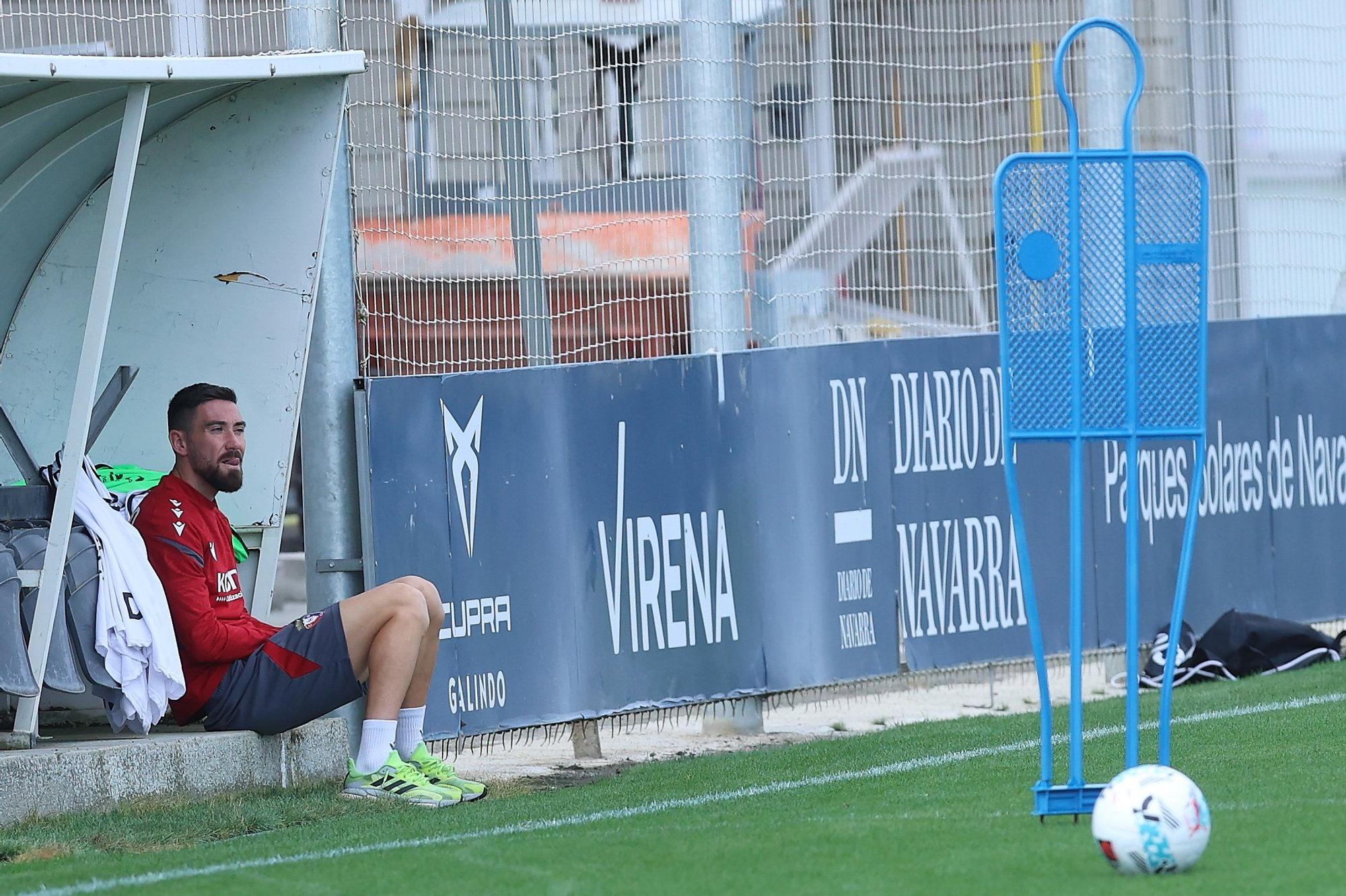 Fotos del entrenamiento de Osasuna (miércoles 10 de septiembre de 2025)