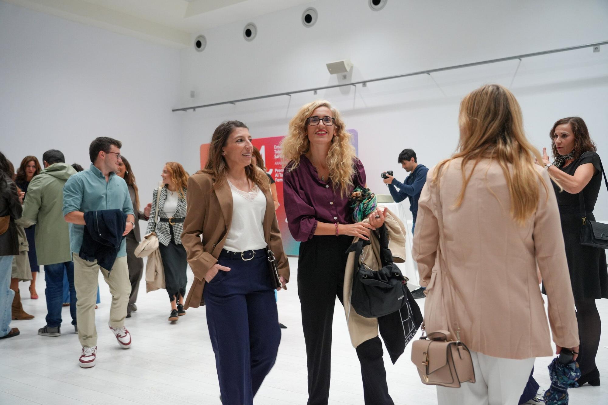 En imágenes: AMPEA premia a cuatro mujeres alavesas con una "extraordinaria trayectoria" profesional