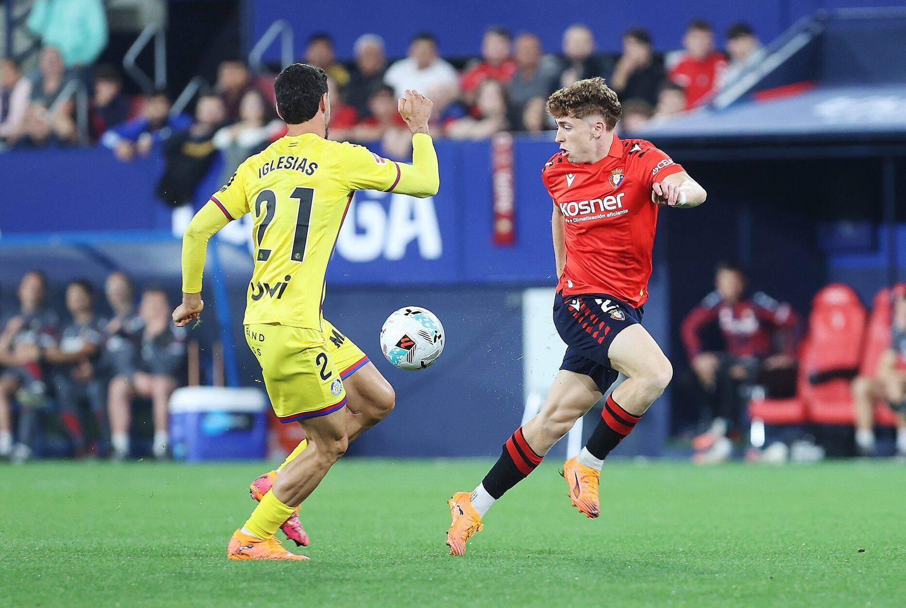 Fotos del Osasuna-Getafe en El Sadar