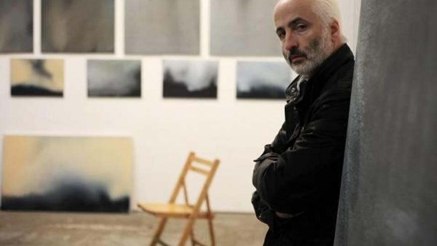 Jesus Mari Cormán, en su estudio