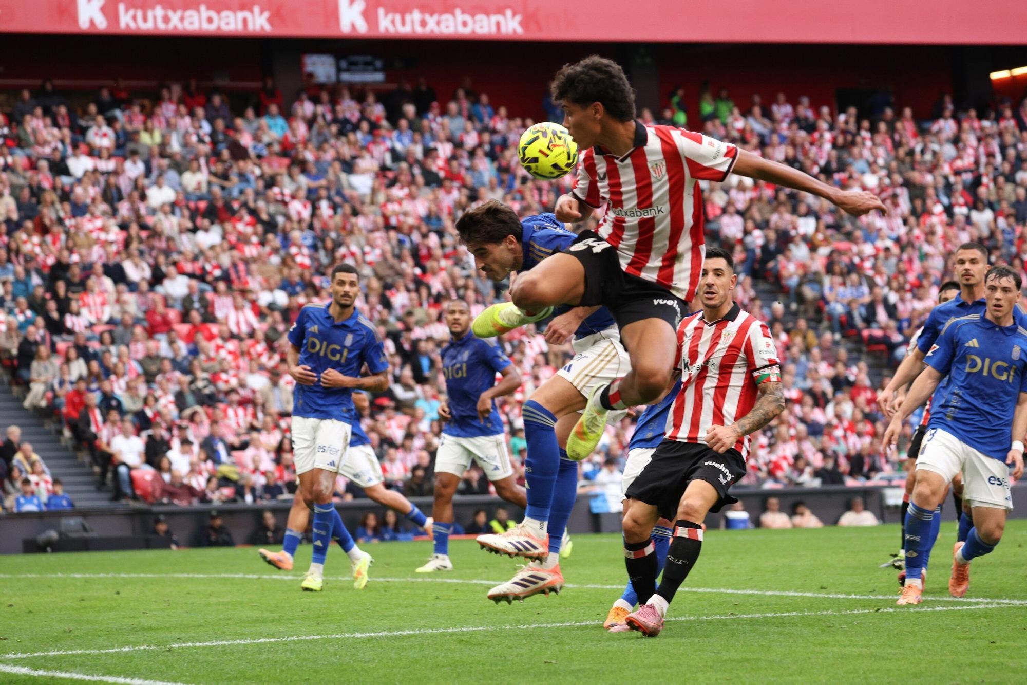 Athletic-Real Oviedo, en imágenes