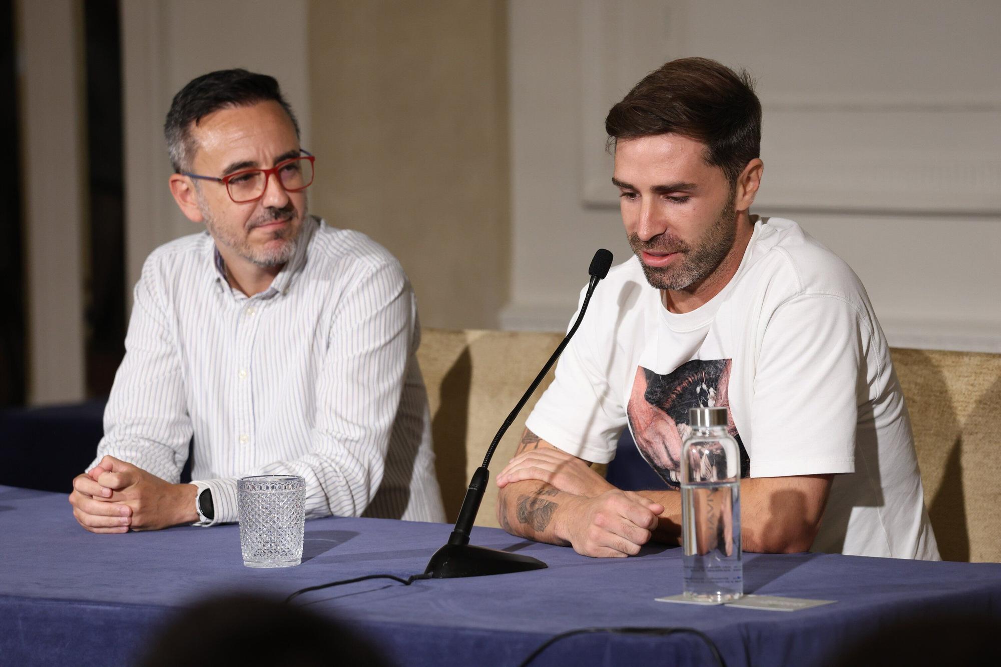 En imágenes: rueda de prensa de Yeray