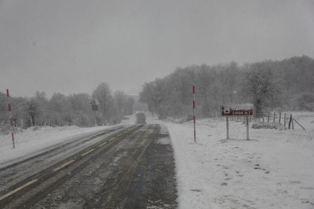 Nieve en Álava