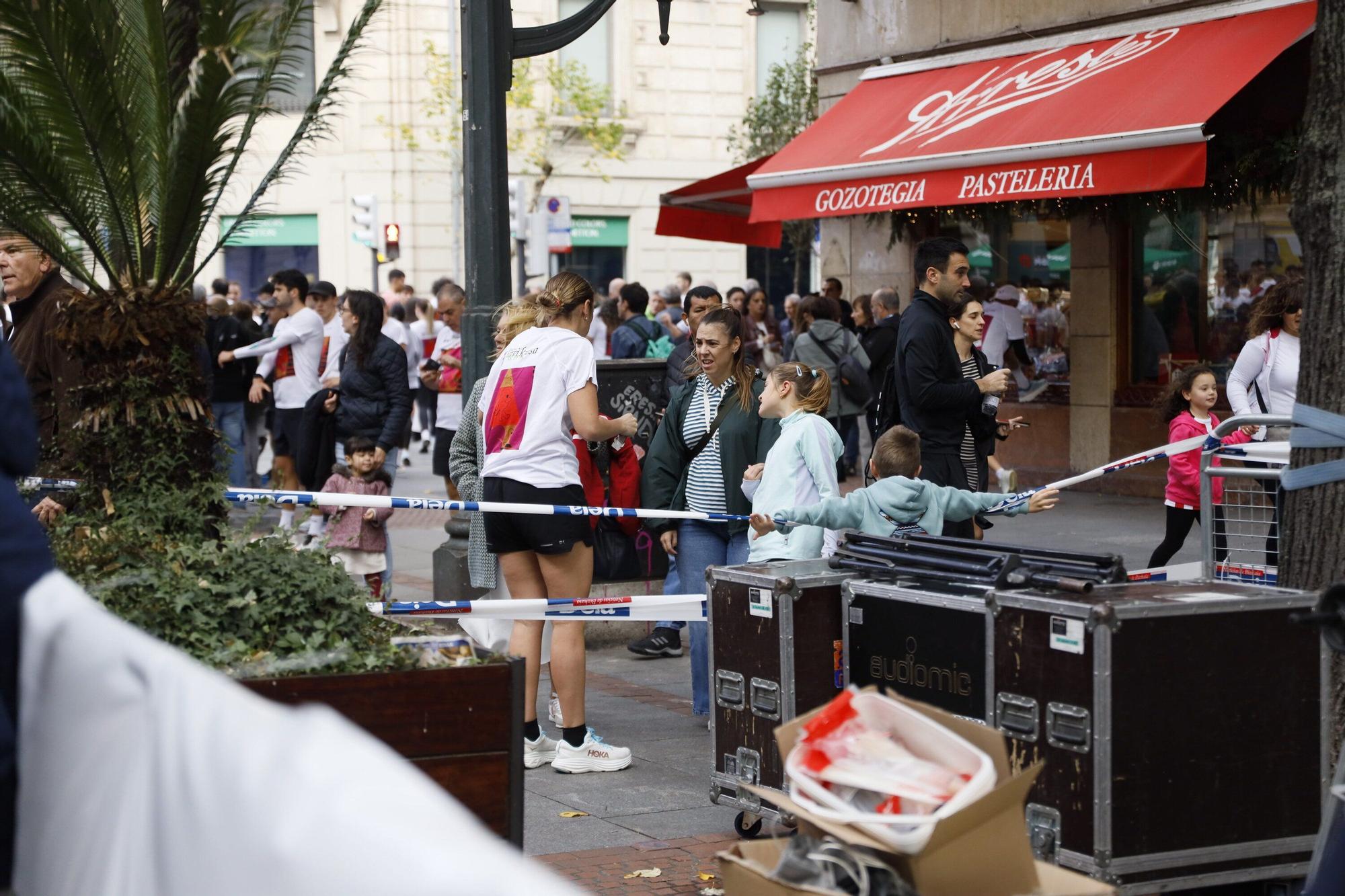 En imágenes: la Herri Krosa calienta motores en Bilbao
