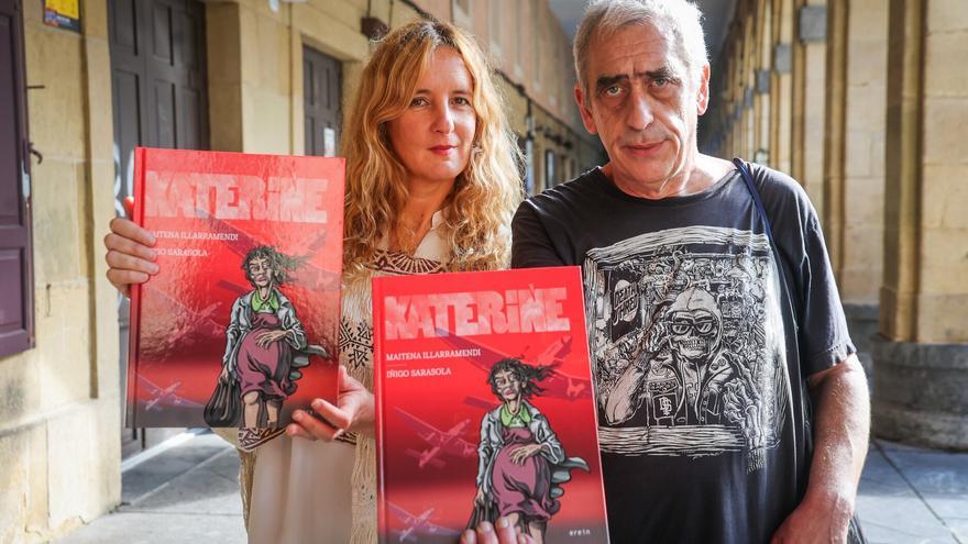 ‘Kateriñe’, gerrako oihua komiki eran