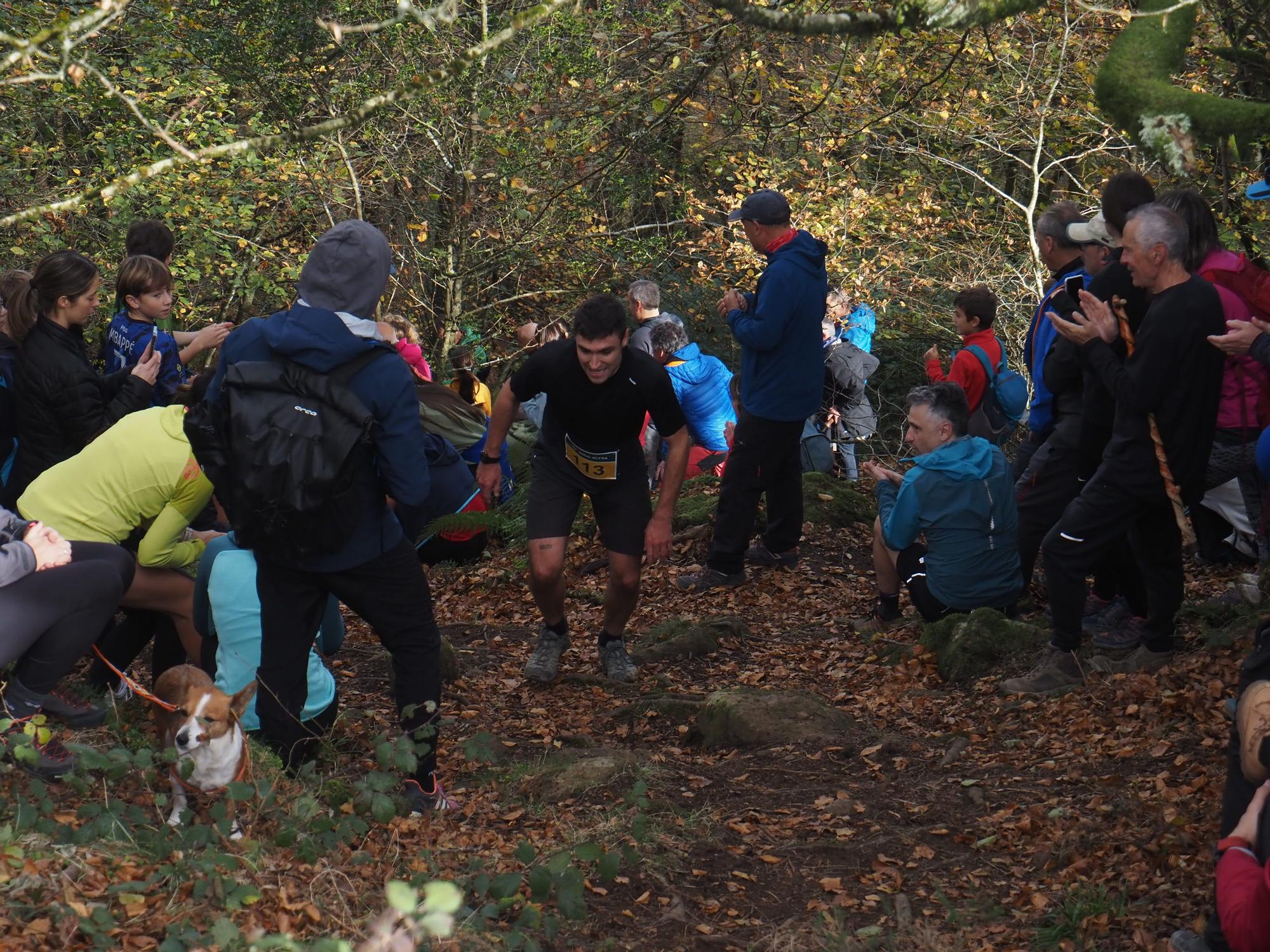 La llegada de los corredores a Karakate, en imágenes