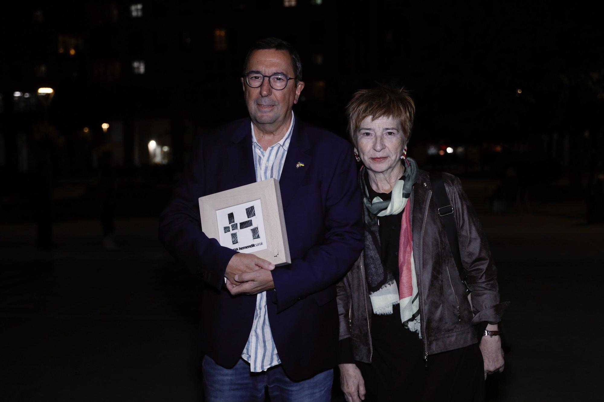 El auditorio de Kultur Leioa fue escenario de los Hemendik Sariak