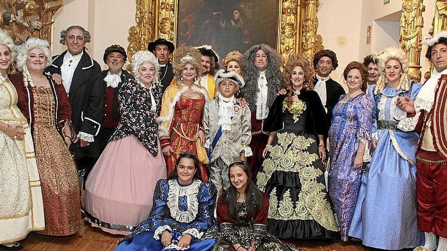 Corella se viste de gala para el rey Felipe V