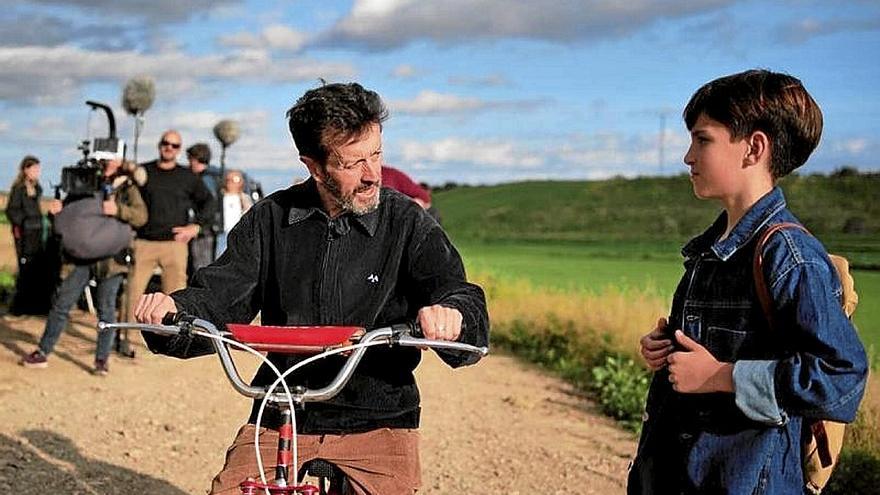 Miguel Ángel Calvo Buttini en el rodaje de la película.   | FOTO: CEDIDA
