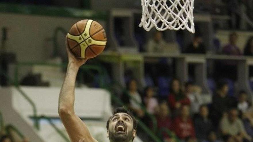 Sonseca, en su anterior etapa en Basket Navarra.