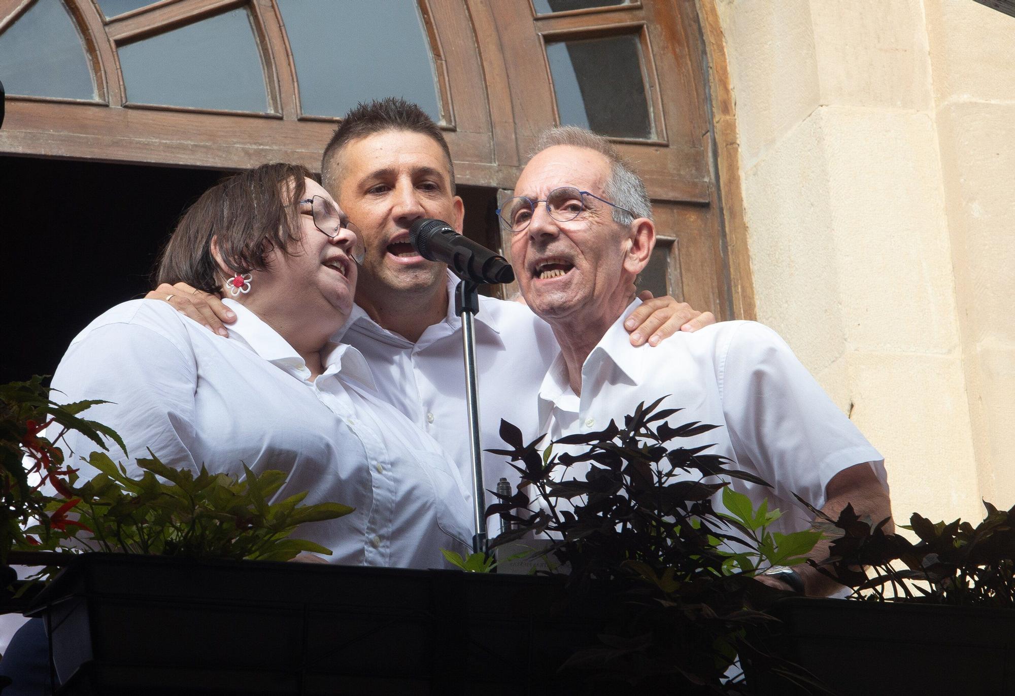 Fotos del cohete de fiestas de Olite 2025