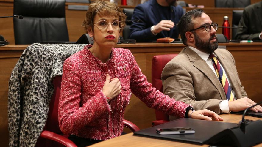 Chivite reprocha a UPN su teoría del “gobierno robado”