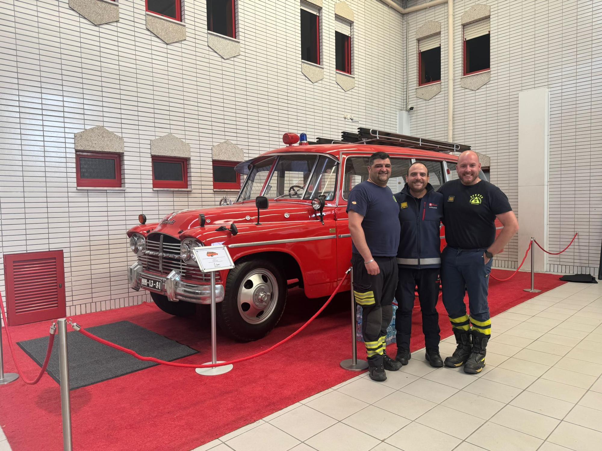 En imágenes: Protección Civil devuelve la visita a los bomberos de Portugal