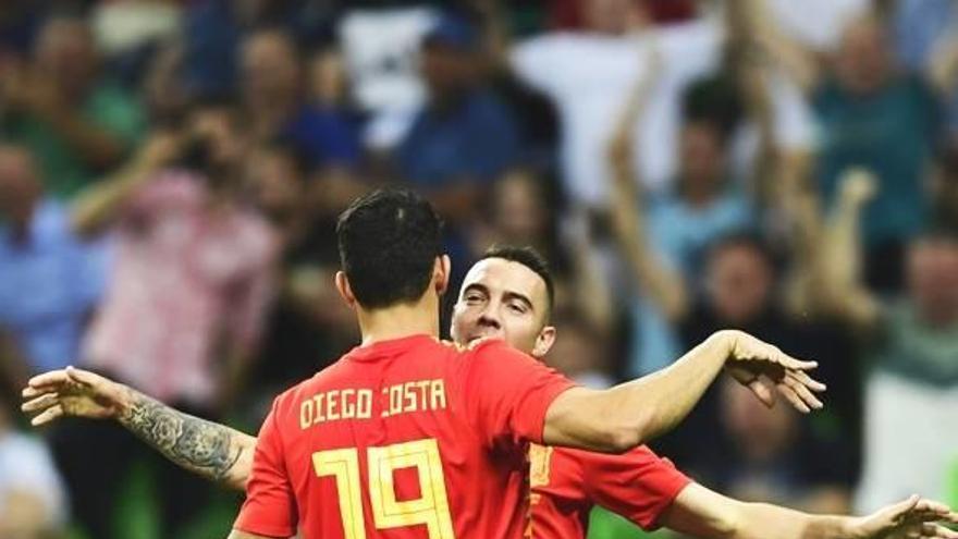 Aspas reclama un puesto