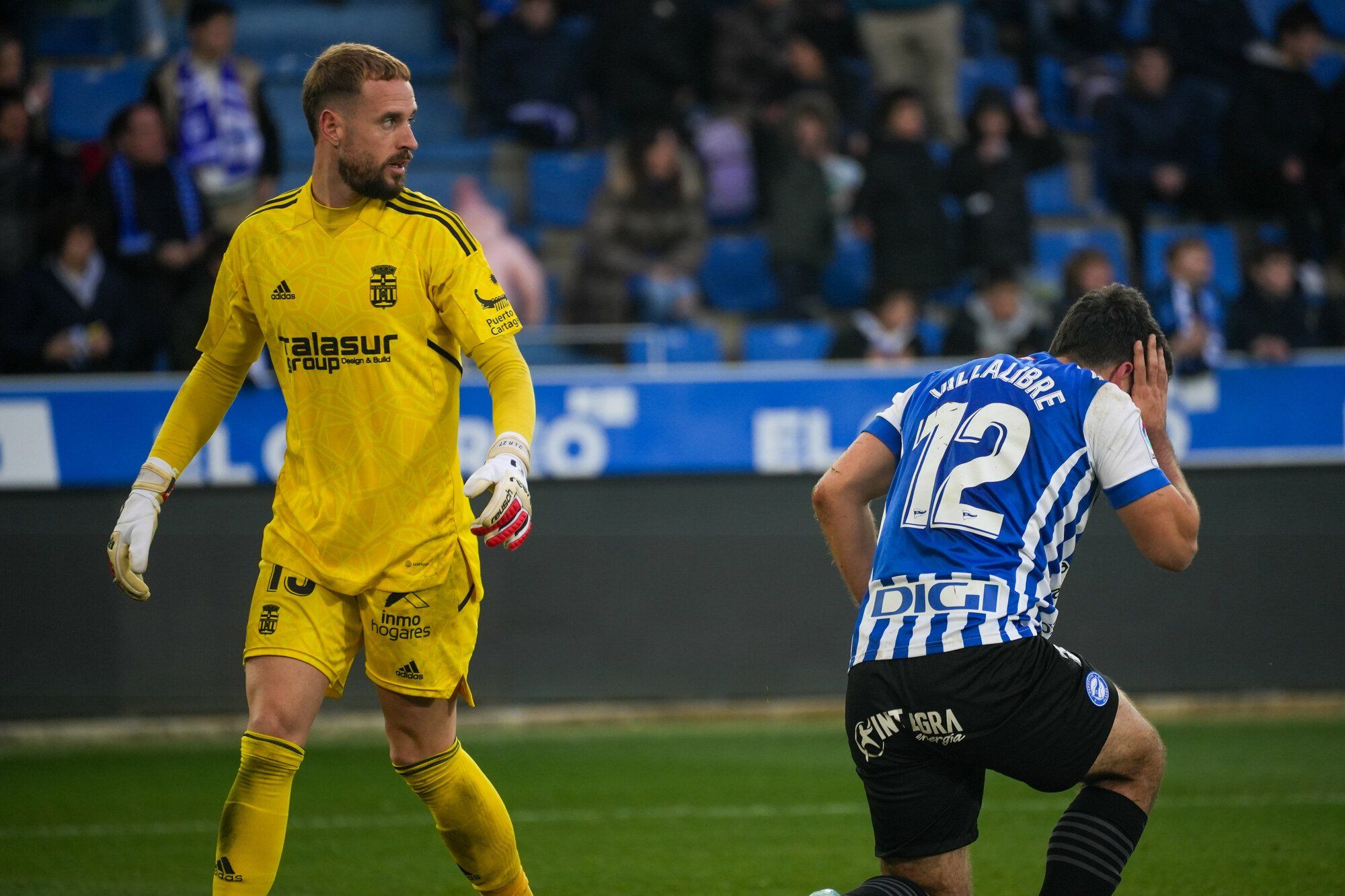 En imágenes: Todas las fotos del empate sin goles entre Alavés y Cartagena