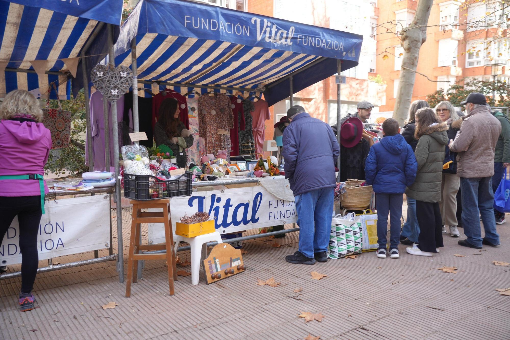 En imágenes: Mercadillo de otoño en el barrio de San Martín
