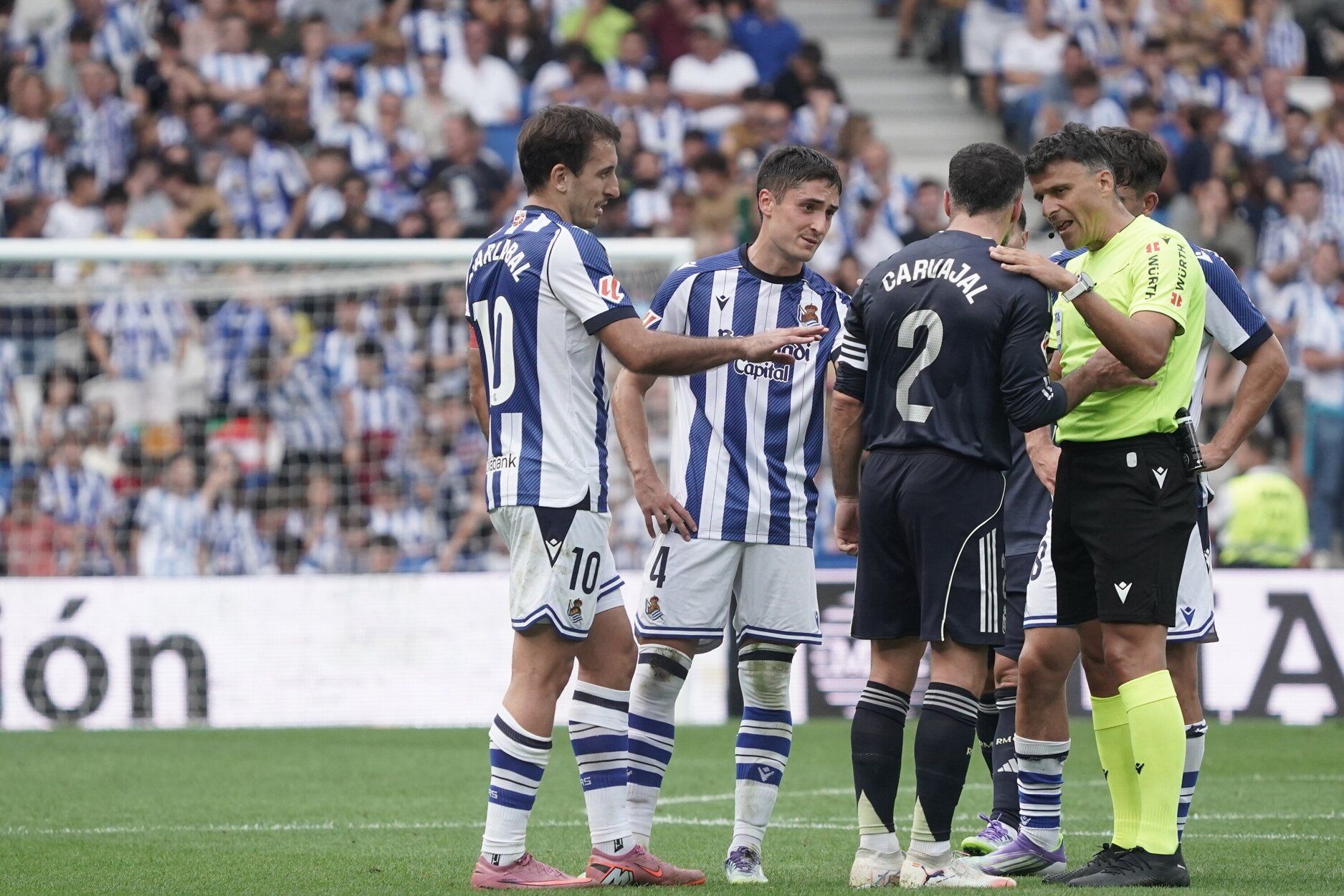 El Real Sociedad - Real Madrid, en imágenes