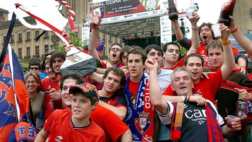 Pamplona trabaja para que la final de Copa se vea en la Plaza del Castillo