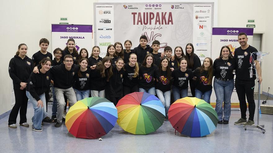 'Taupaka', el último musical de Jaso Ikastola comienza su gira en la Misericordia