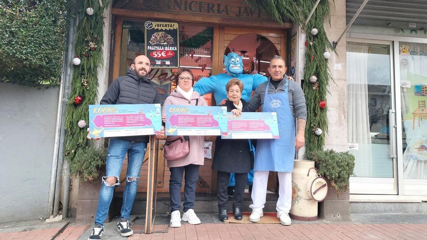 El Genio de la Navidad llena  Ortuella de alegría comercial