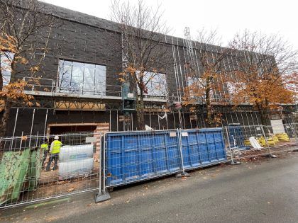 Nueva fachada del centro cívico Judimendi