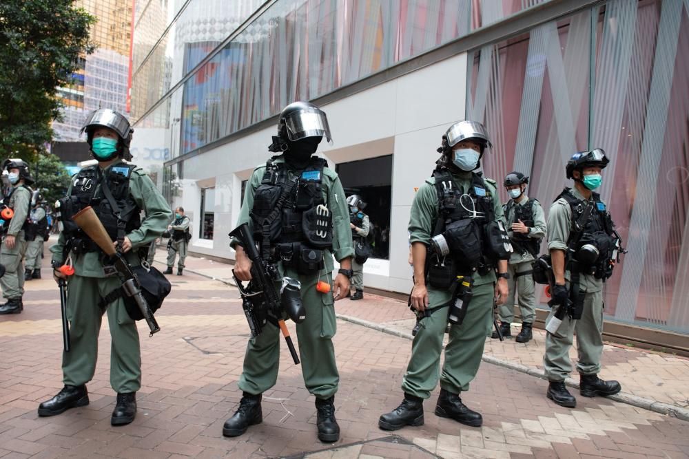 Protestas en Hong Kong contra la ley de seguridad