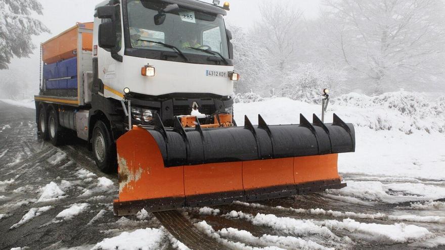 La Diputación Foral de Álava mantiene activado en periodo preventivo el Programa Operativo de Vialidad Invernal