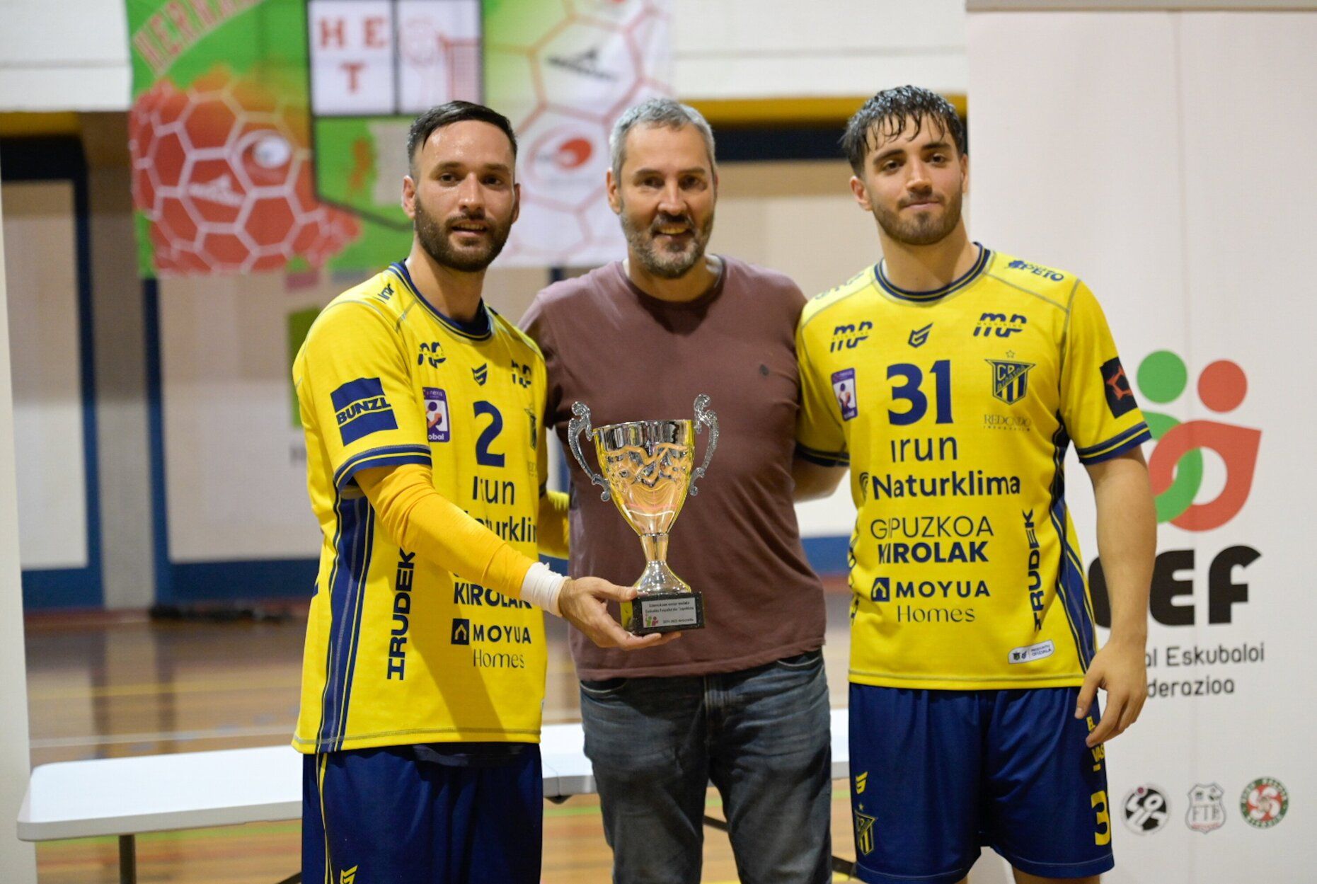 El Irudek Bidasoa Irun, campeón de su décima Euskal Kopa consecutiva ante Amenabar Zarautz