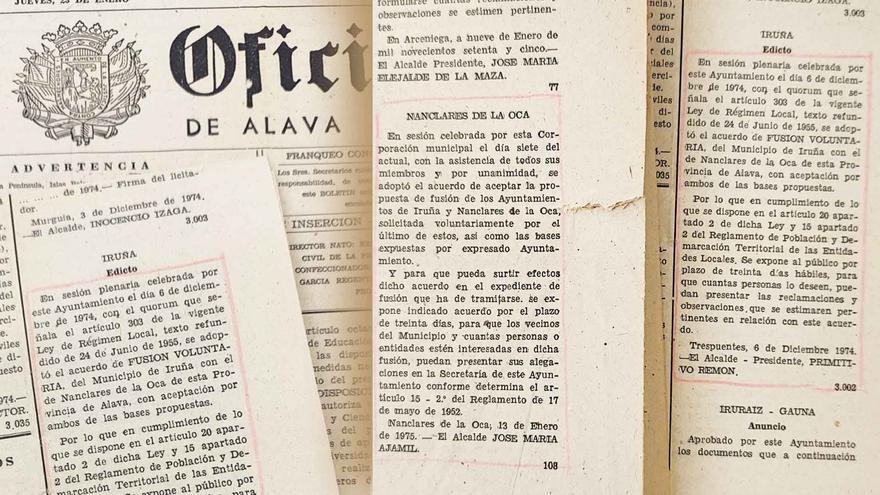 El municipio más joven de Álava alcanza el medio siglo