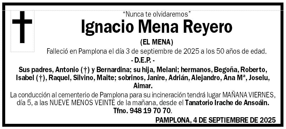 Ignacio Mena Reyero