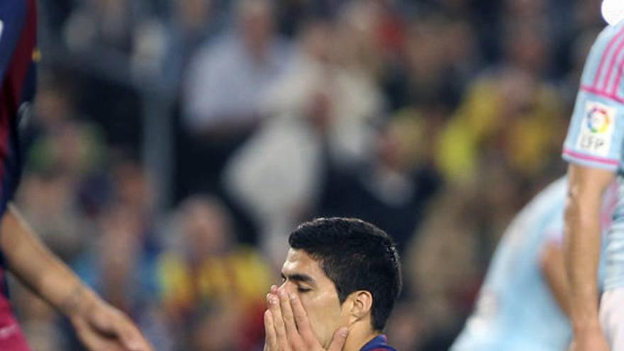 El Celta incendia el Camp Nou