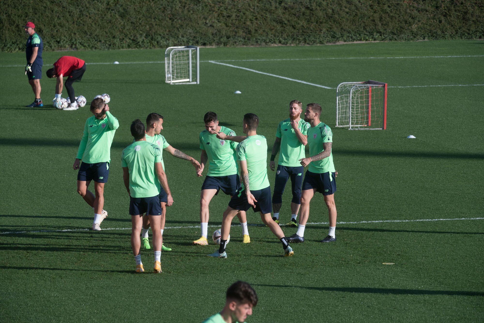 Normalidad en la vuelta a los entrenamientos del Athletic