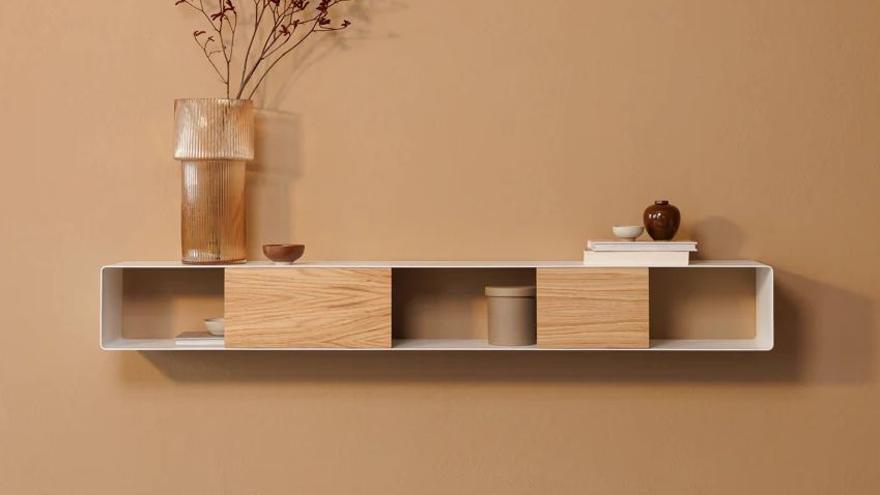 Mueble suspendido sobre la pared 