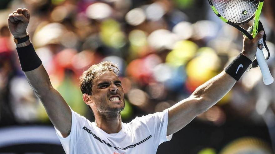 Nadal irrumpe con fuerza