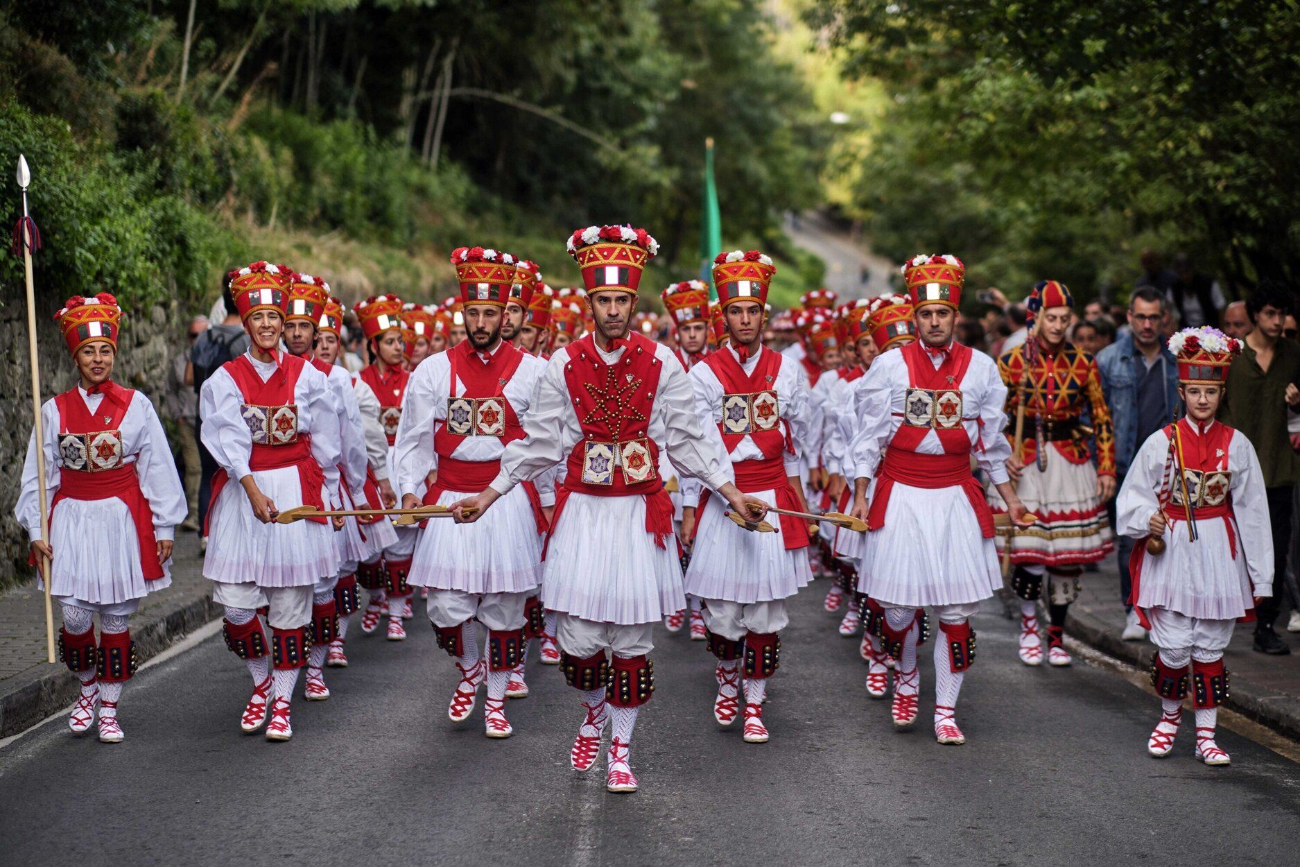 Fotos de la procesión de San Fermín Txikito