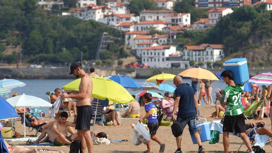 Baño prohibido en Toña y con precaución en Laida, Laidatxu y San Antonio