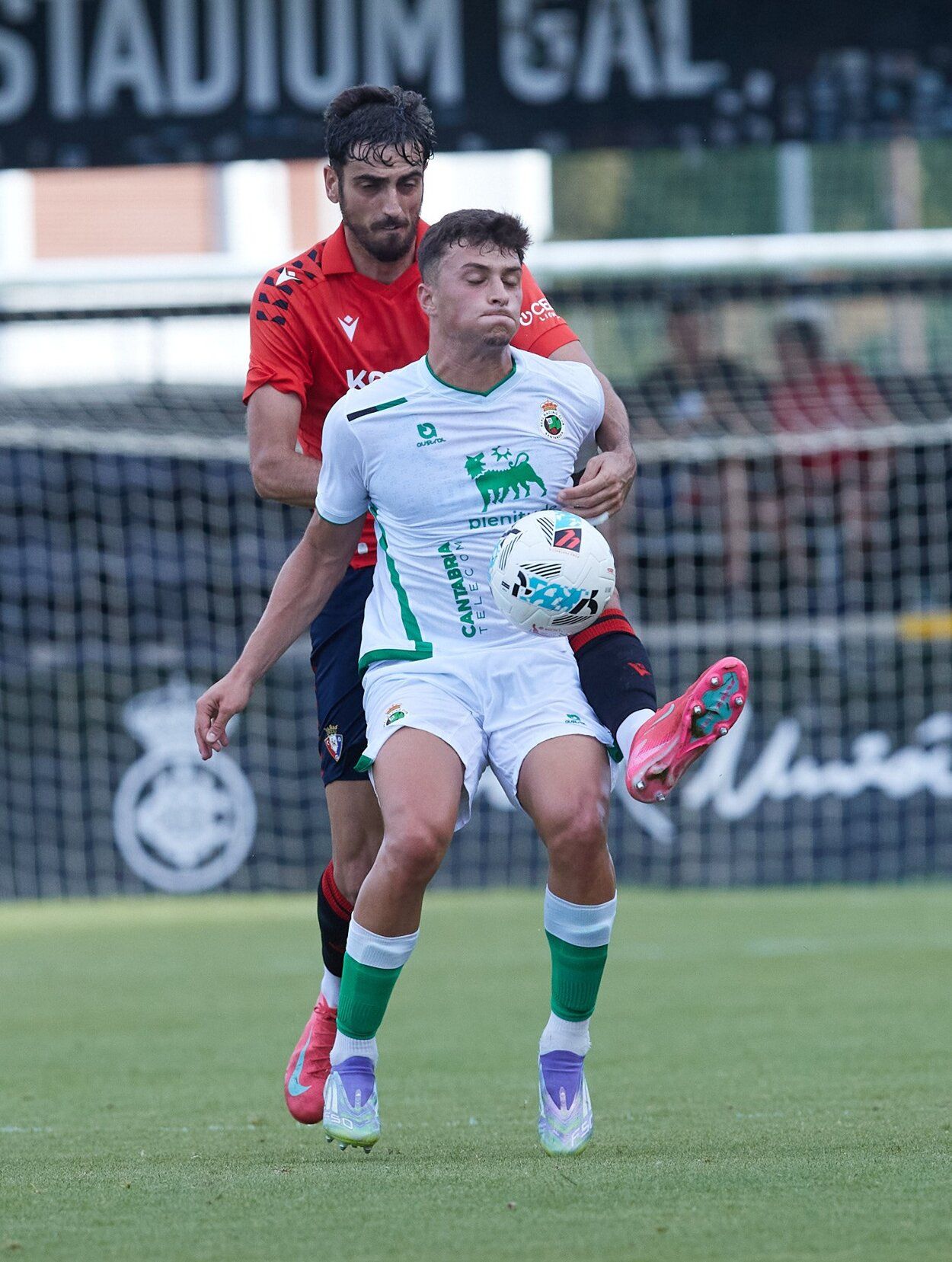 Fotos del partido amistoso entre Osasuna y Racing