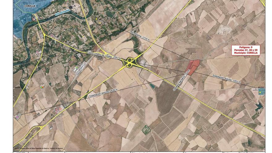 El Ayuntamiento de Corella contrario al proyecto de la macrogranja de Riberporc