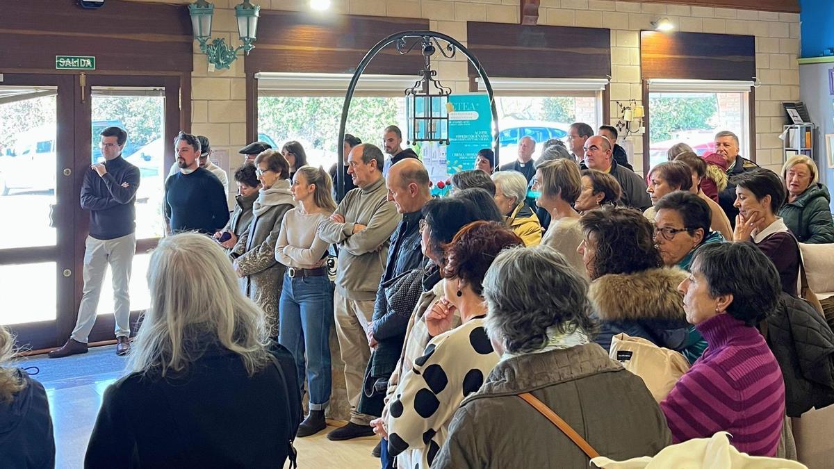 Acto de Teder en el comercio Allo Mobiliario el pasado sábado &#039;Sabores, copas y espacios’