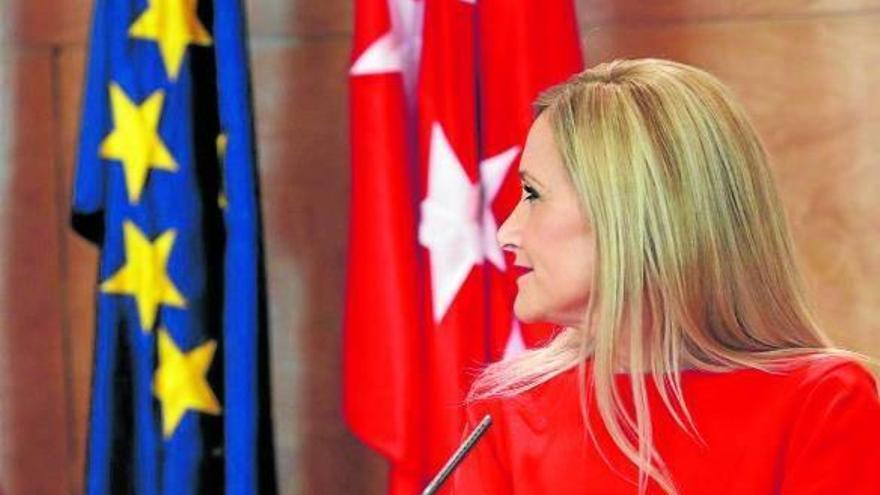 La expresidenta madrileña Cristina Cifuentes.