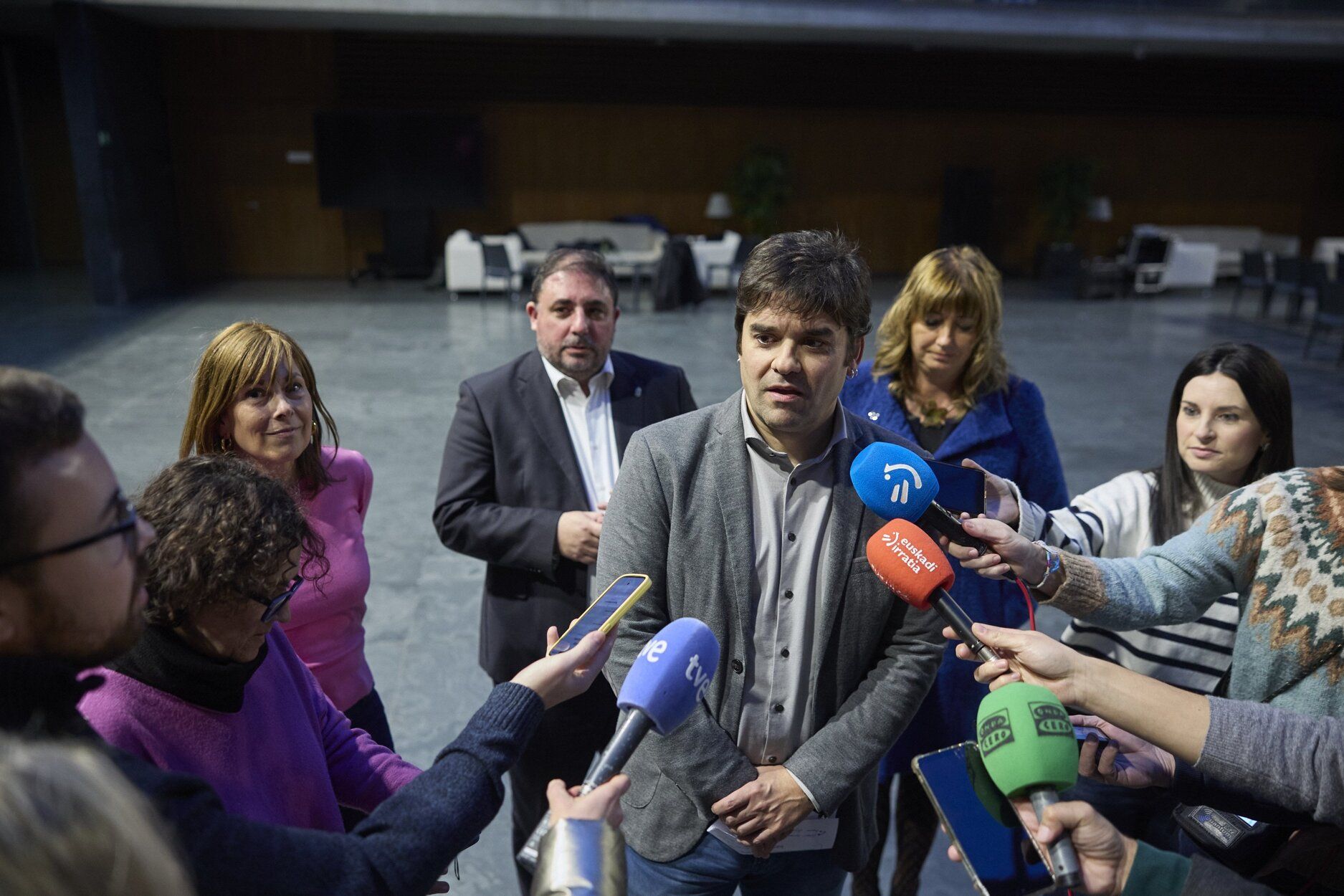 Reunión del equipo de Gobierno para explicar los sobrecostes de Belate.